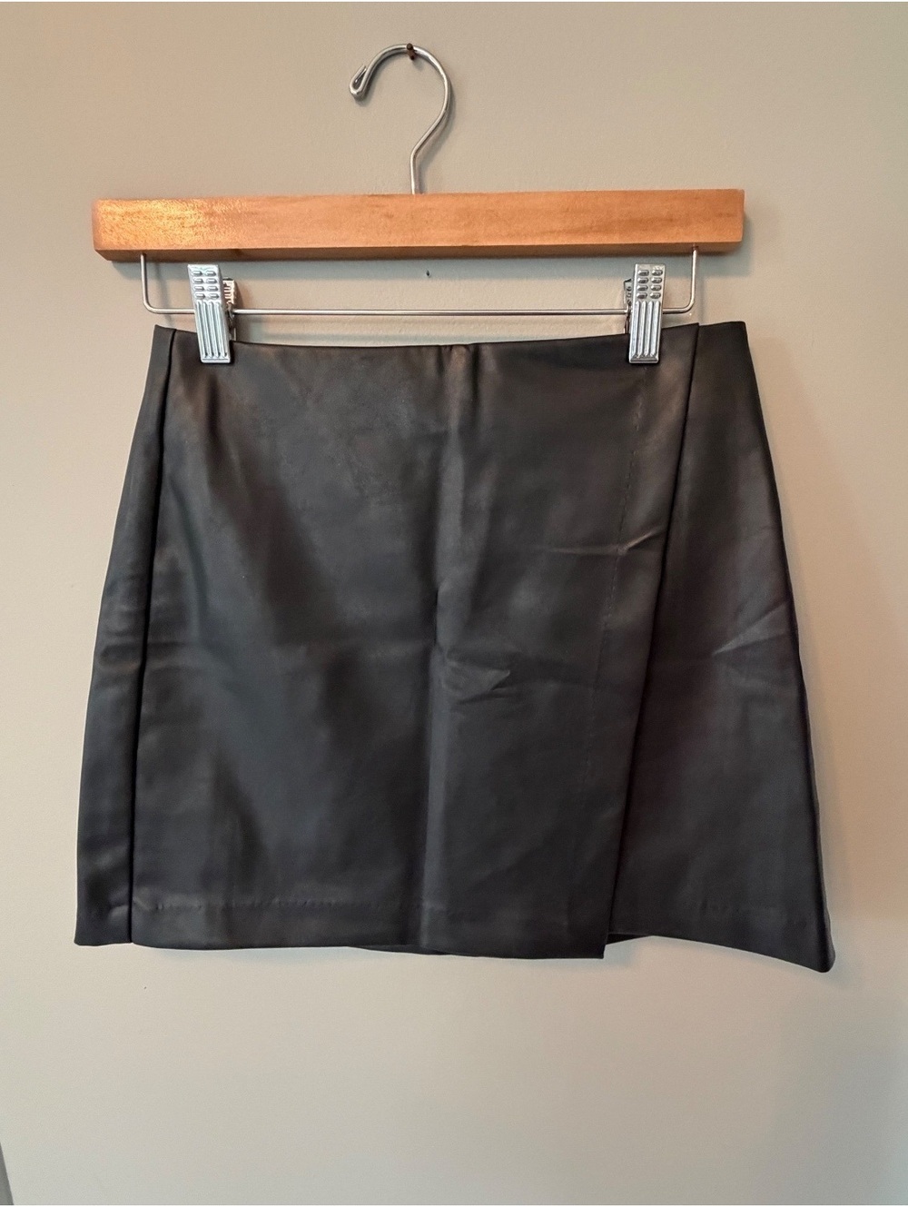 Old Navy Faux Leather Mini Skirt